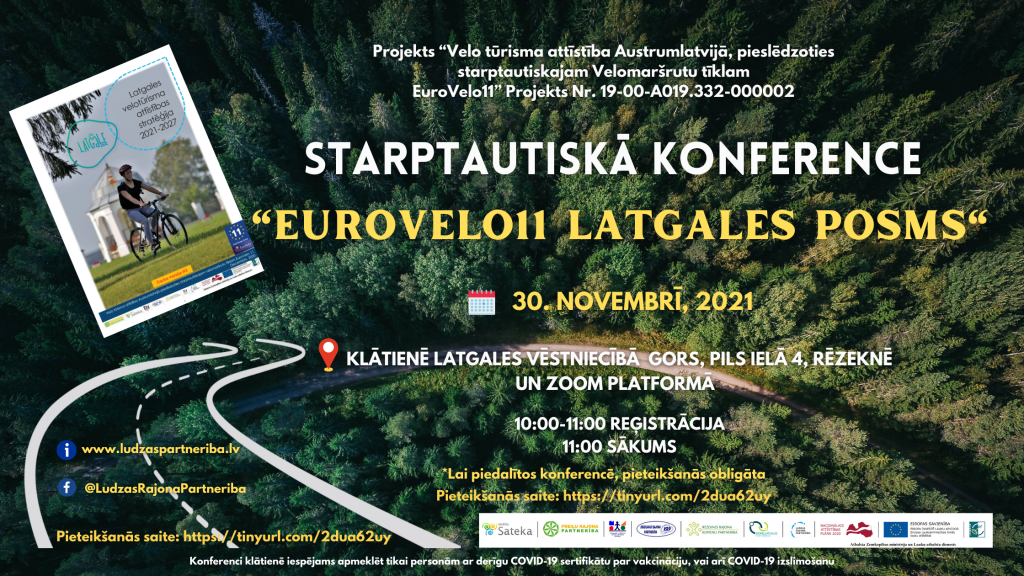 Starptautiskā konference “EuroVelo  11 Latgales posms”